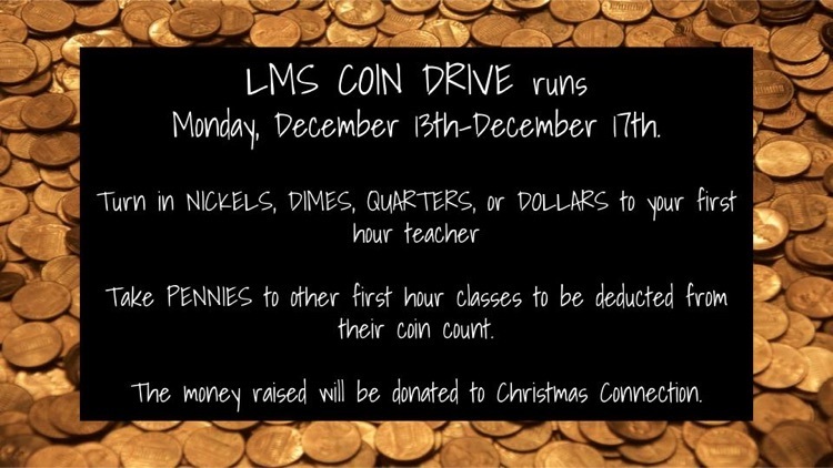 LMS Coin Drive 