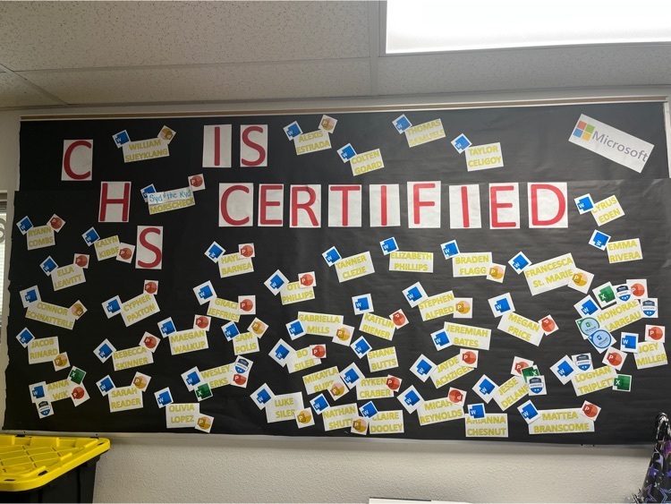 wall of certs