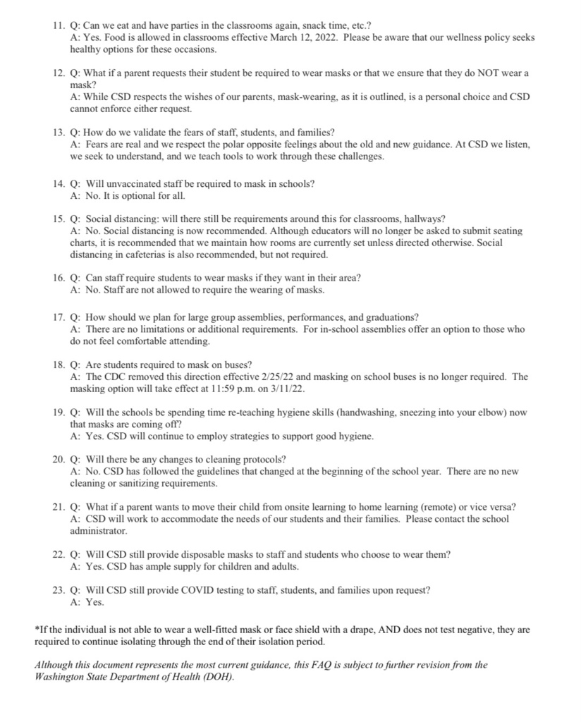 Q&A Updated DOH Guidance Page 2