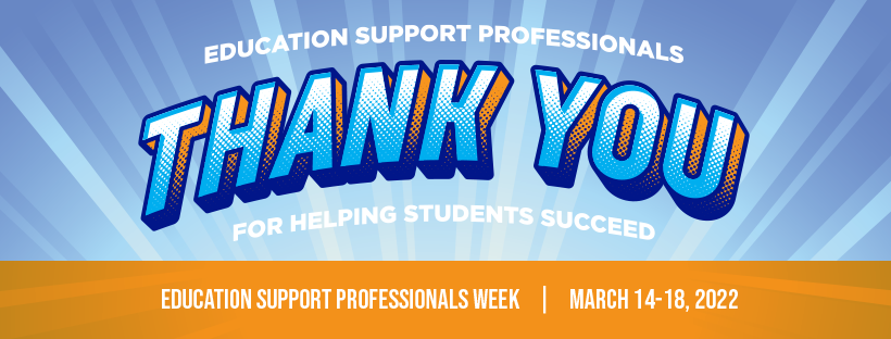Thank You to Education Support Professionals