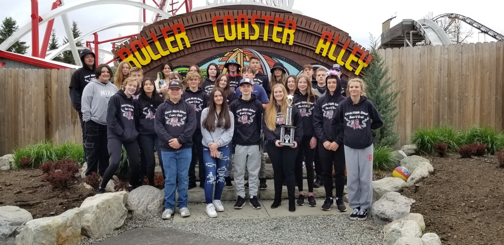 Group picture of LMS Advanced Band at Silverwood.