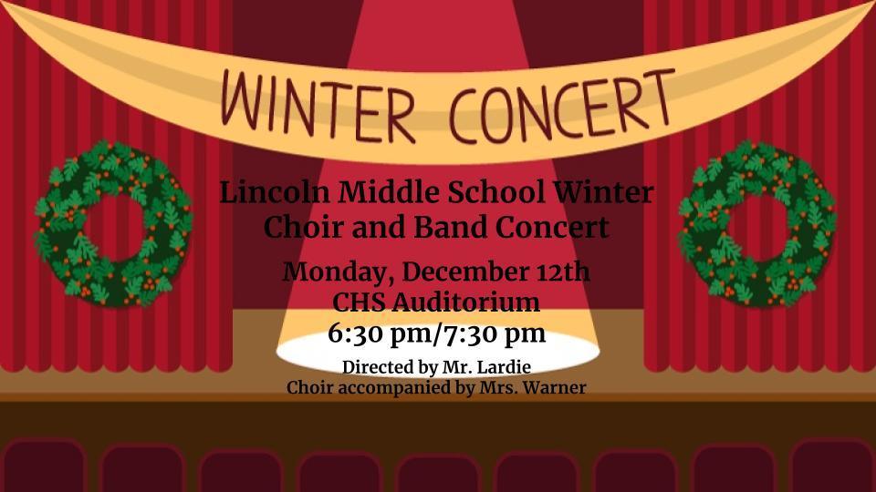 Winter Choir and Band Concert