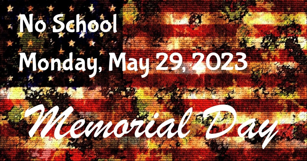 No School on May 29, 2023